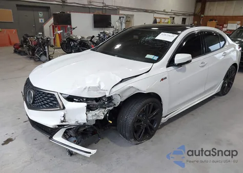 2018 Acura Tlx Tech A-Spec Pkgs from USA, damaged, VIN 19UUB3F6XJA000819